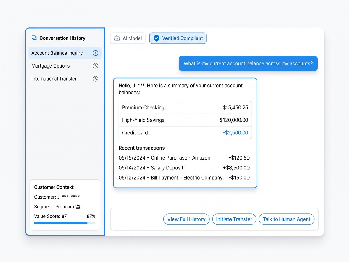 ACCELERAID Banking GenAI Chat Assistant — DSGVO-konform, PII-geschützt