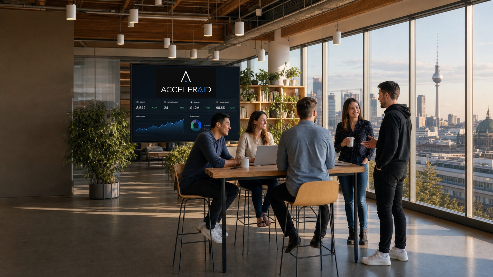 ACCELERAID Team developing banking AI platform