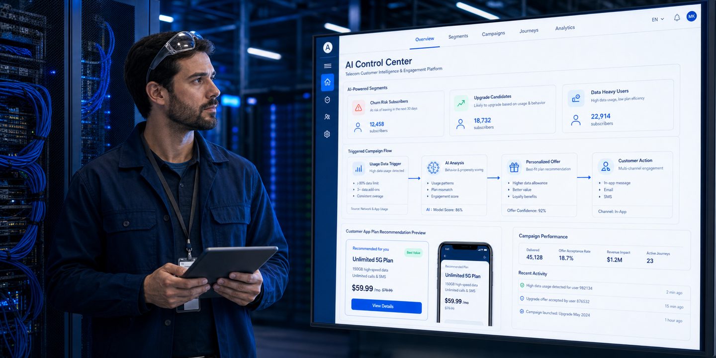 Telecommunications — ACCELERAID AI & Data Platform