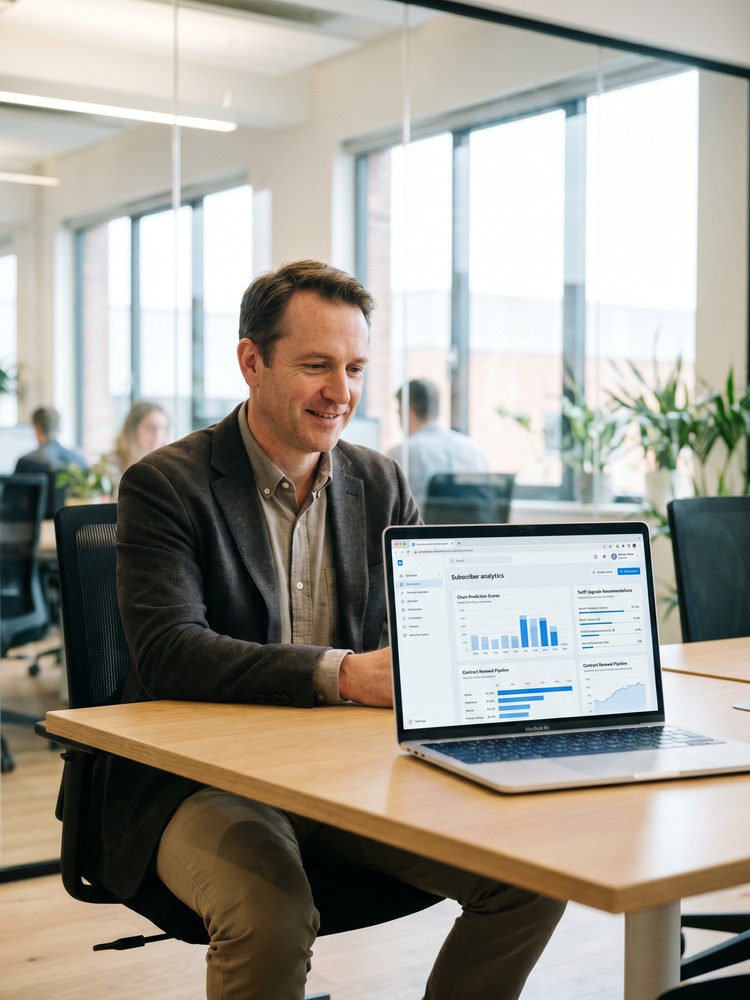 Telecommunications AI Customer Lifecycle — ACCELERAID für Telekommunikationsanbieter